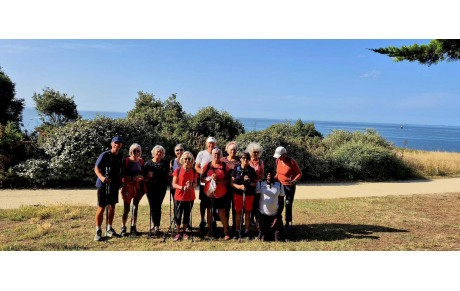 Le dernier cours de Marche Nordique de la Saison !